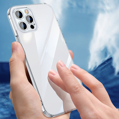 For iPhone 14 Pro SULADA Frosted Series Shockproof Transparent TPU Phone Case(White) - iPhone 14 Pro Cases by SULADA | Online Shopping South Africa | PMC Jewellery