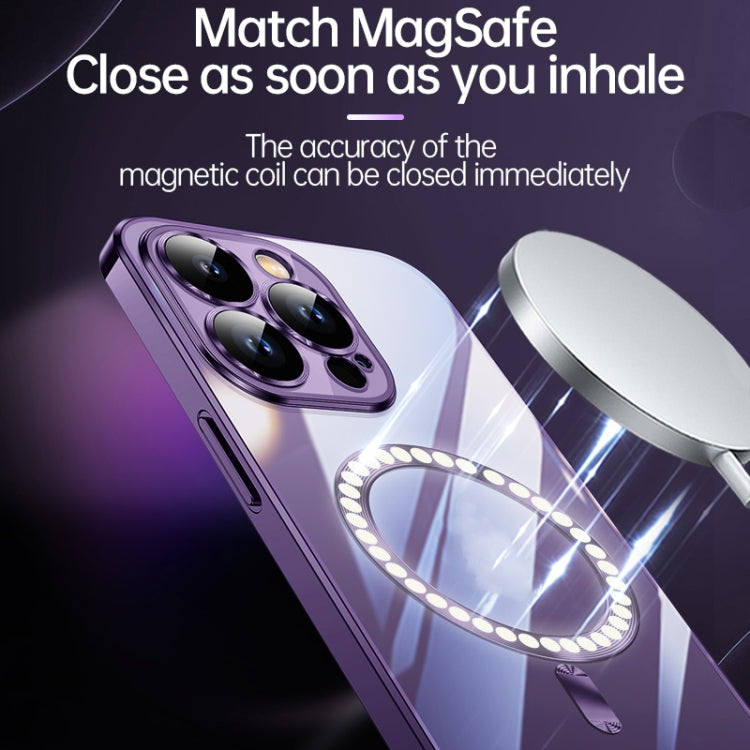 For iPhone 14 Pro Max SULADA Plating TPU Shockproof Phone Soft Case(Purple) - iPhone 14 Pro Max Cases by SULADA | Online Shopping South Africa | PMC TechLife
