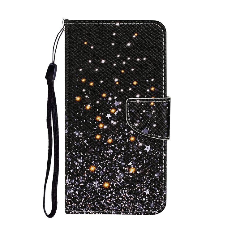 For Xiaomi Redmi A1 Colored Drawing Pattern Leather Phone Case(Black Pentagram) - Xiaomi Cases by PMC Jewellery | Online Shopping South Africa | PMC Jewellery