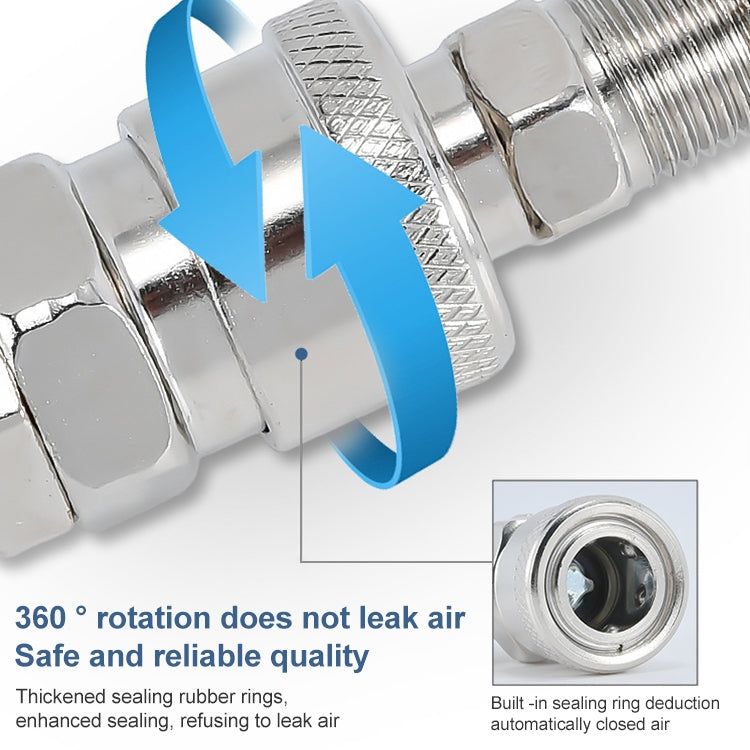 LAIZE PH-30 10pcs C-type Self-lock Air Tube Pneumatic Quick Fitting Connector - free shipping - PMC TechLife - Order now!