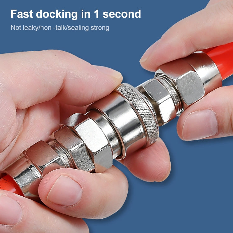 LAIZE PH-30 10pcs C-type Self-lock Air Tube Pneumatic Quick Fitting Connector - free shipping - PMC TechLife - Order now!