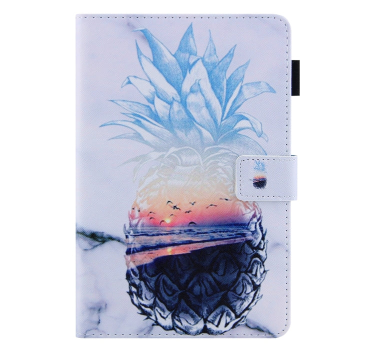 For iPad 2025 / 2022 Colored Drawing Leather Smart Tablet Case(Ocean Pineapple) - iPad 2025 / 2022 Cases by PMC Jewellery | Online Shopping South Africa | PMC Jewellery | Buy Now Pay Later Mobicred