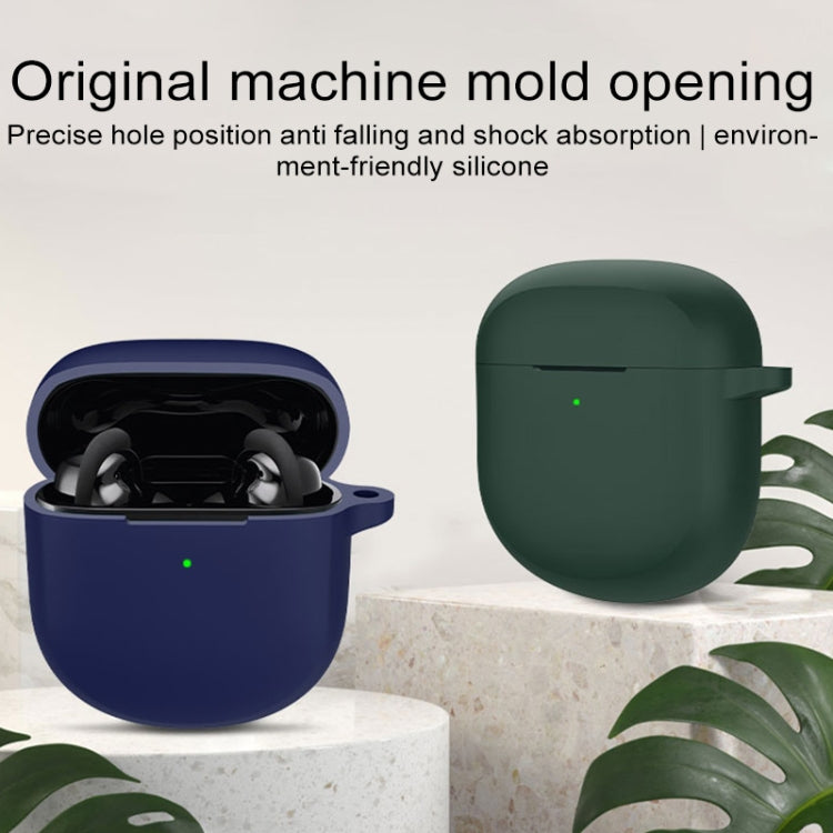For Bose QuietComfort Earbuds II Wireless Earphone Silicone Protective Case(Black) - Other Earphone Case by PMC TechLife | Online Shopping South Africa | PMC TechLife