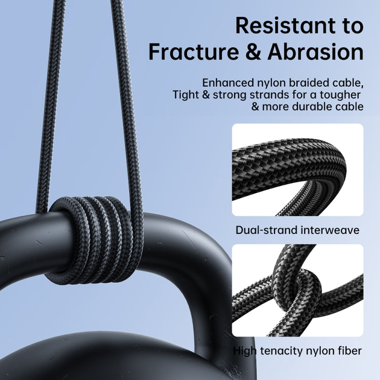 JOYROOM 20W Type-C to 8 Pin Surpass Series Fast Charging Data Cable, Length:0.25m(Black) - 2 in 1 Cable by JOYROOM | Online Shopping South Africa | PMC TechLife