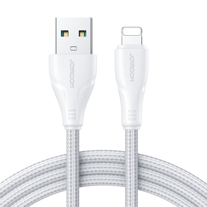 JOYROOM 2.4A USB to 8 Pin Surpass Series Fast Charging Data Cable, Length:2m(White) - Normal Style Cable by JOYROOM | Online Shopping South Africa | PMC Jewellery