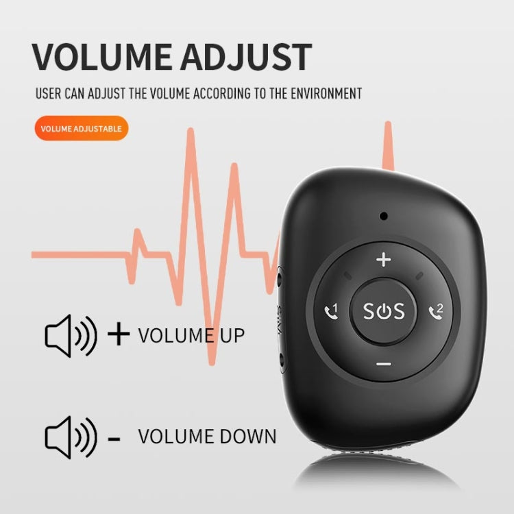 RF-V50 IP67 Waterproof 4G LTE 3G 2G GSM Elderly SOS Button Emergency Alarm GPS Tracker(Red) - Personal Tracker by PMC TechLife | Online Shopping South Africa | PMC TechLife