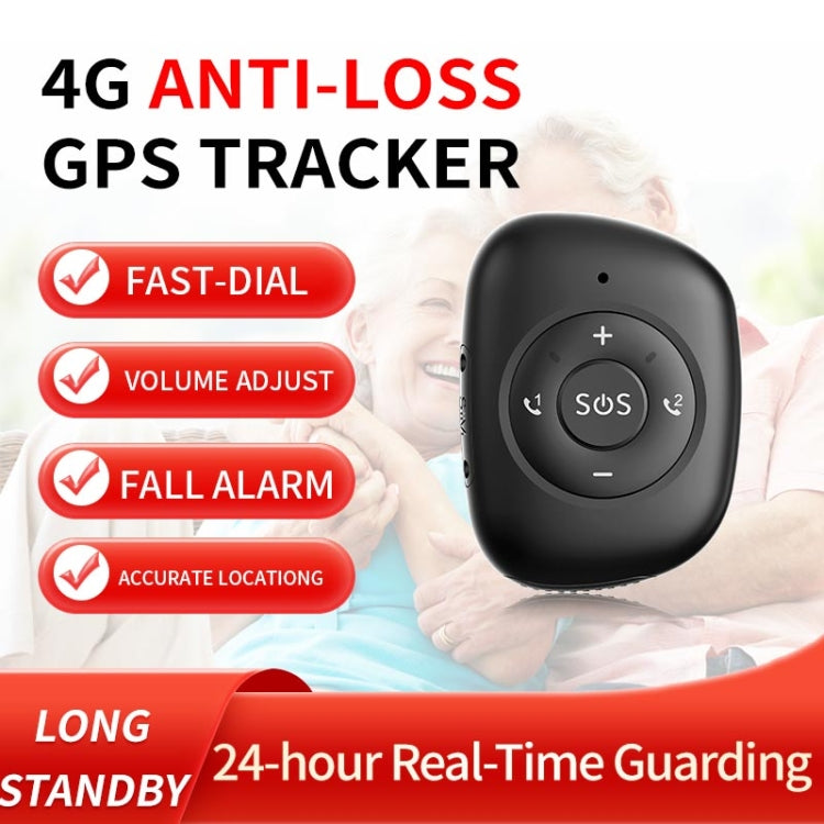 RF-V50 IP67 Waterproof 4G LTE 3G 2G GSM Elderly SOS Button Emergency Alarm GPS Tracker(Red) - Personal Tracker by PMC TechLife | Online Shopping South Africa | PMC TechLife