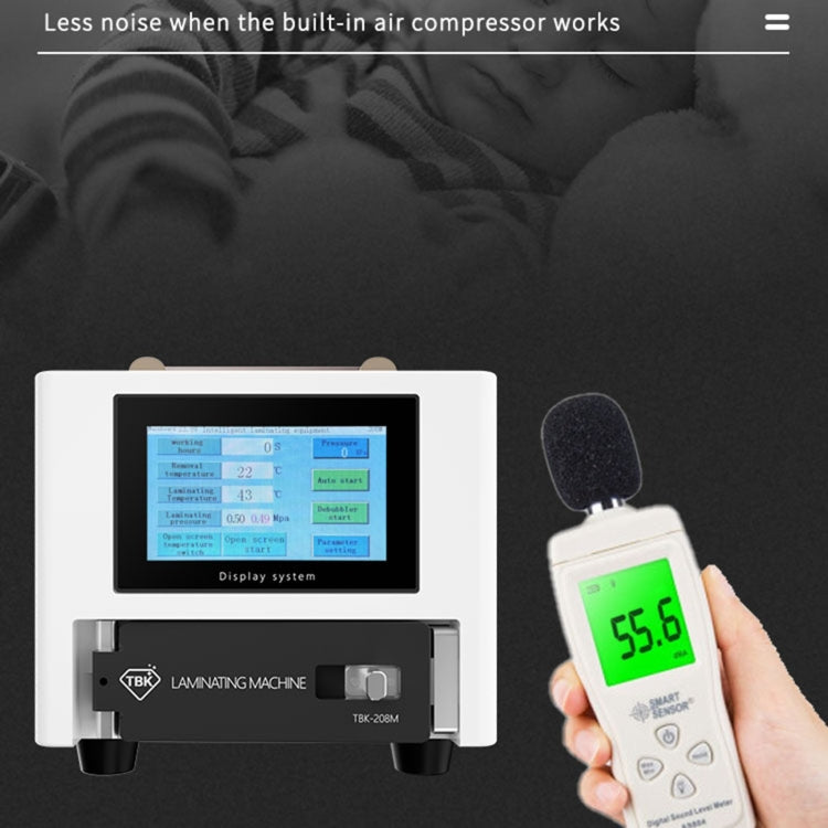 TBK 208M 3 in 1 Mini LCD Touch Screen Vacuum Laminating Bubble Remover Machine, Plug:US Plug - free shipping - PMC TechLife - Order now!