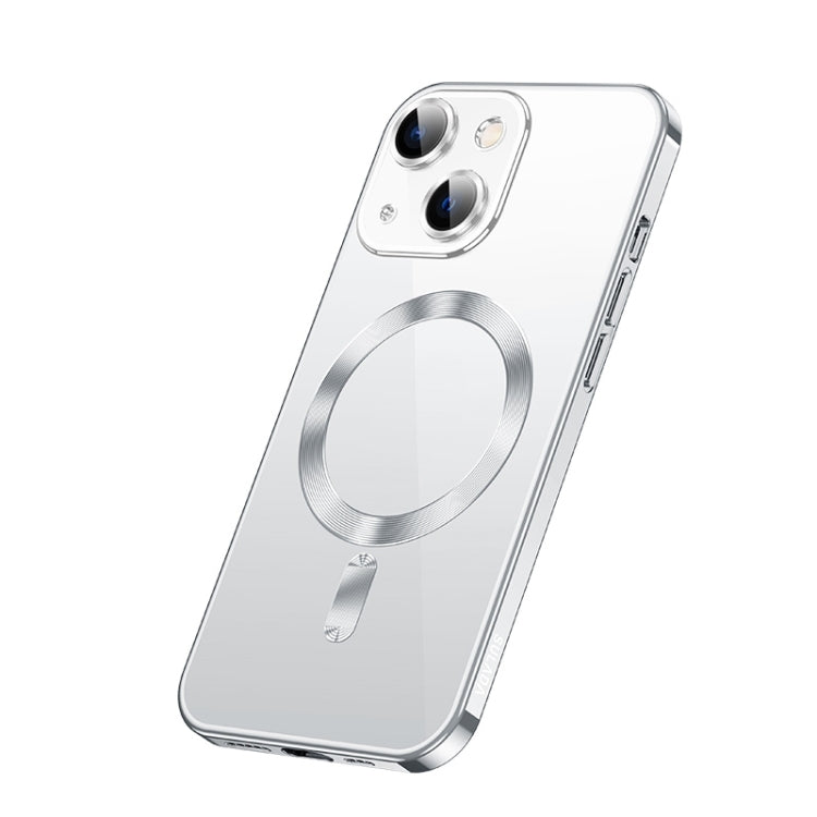 For iPhone 13 SULADA Plating TPU Shockproof Phone Soft Case(Silver) - iPhone 13 Cases by SULADA | Online Shopping South Africa | PMC TechLife