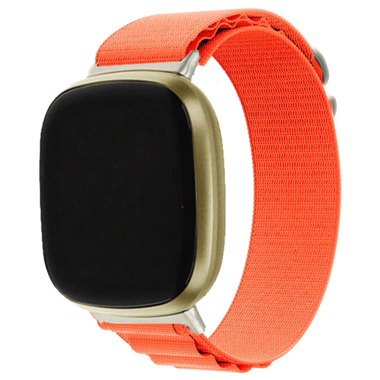 For Fitbit Versa 3 / Sense Universal Loop Nylon Watch Band(Orange) - free shipping - PMC TechLife - Order now!