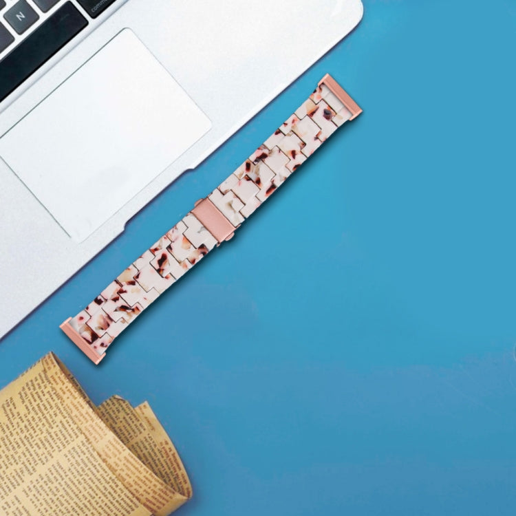 For Fitbit Versa 4 / Sense 2 Universal Resin Watch Band(Nougat) - free shipping - PMC TechLife - Order now!