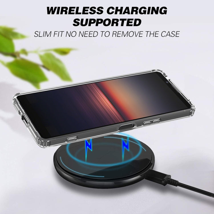 For Sony Xperia 1 II Scratchproof TPU + Acrylic Protective Case(Black) - Sony Cases by PMC TechLife | Online Shopping South Africa | PMC TechLife | Buy Now Pay Later Mobicred