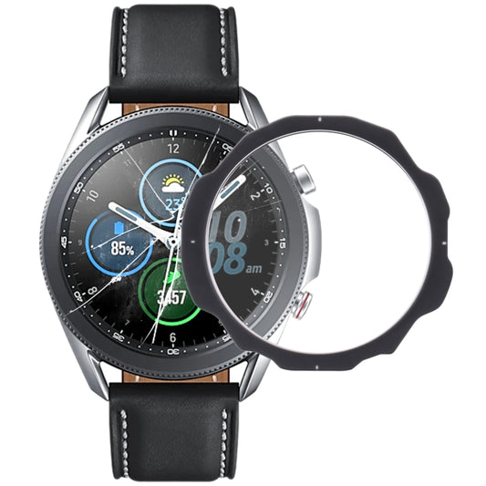 For Samsung Galaxy Watch3 41mm SM-R850 / R855 Original Front Screen Outer Glass Lens(Black) -  by PMC Jewellery | Online Shopping South Africa | PMC Jewellery