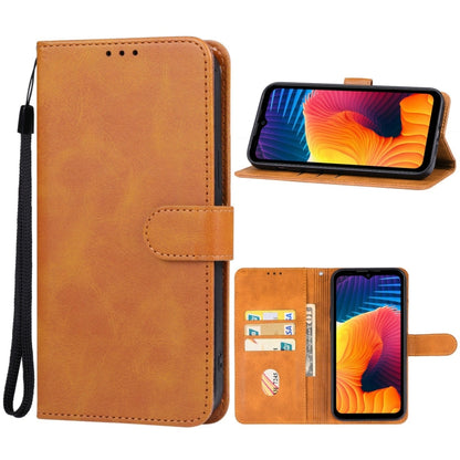 For Doogee V30 5G Leather Phone Case(Brown) - Doogee Cases by PMC Jewellery | Online Shopping South Africa | PMC Jewellery