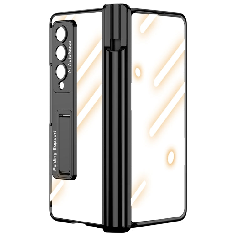 For Samsung Galaxy Z Fold4 GKK Magnetic Fold Hinge Shockproof Phone Case with Pen Slots(Gold) - Galaxy Z Fold4 5G Cases by GKK | Online Shopping South Africa | PMC Jewellery