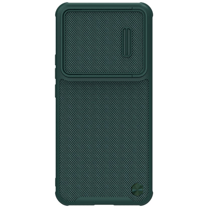 For Xiaomi 12T Pro NILLKIN 3D Textured Camshield PC + TPU Phone Case(Green) - Xiaomi Cases by NILLKIN | Online Shopping South Africa | PMC Jewellery | Buy Now Pay Later Mobicred