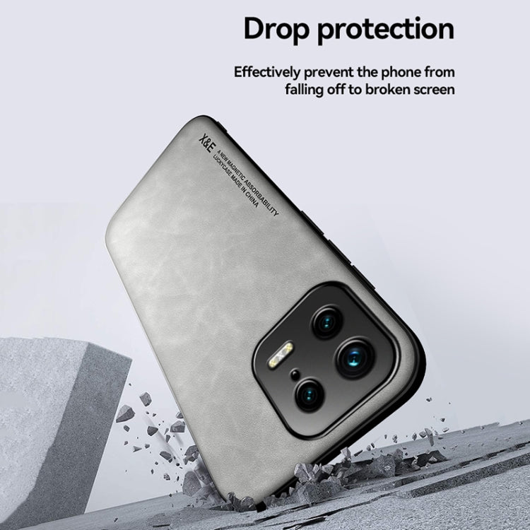 For Xiaomi 13 Skin Feel Magnetic Leather Back Phone Case(Green) - free shipping - PMC TechLife - Order now!