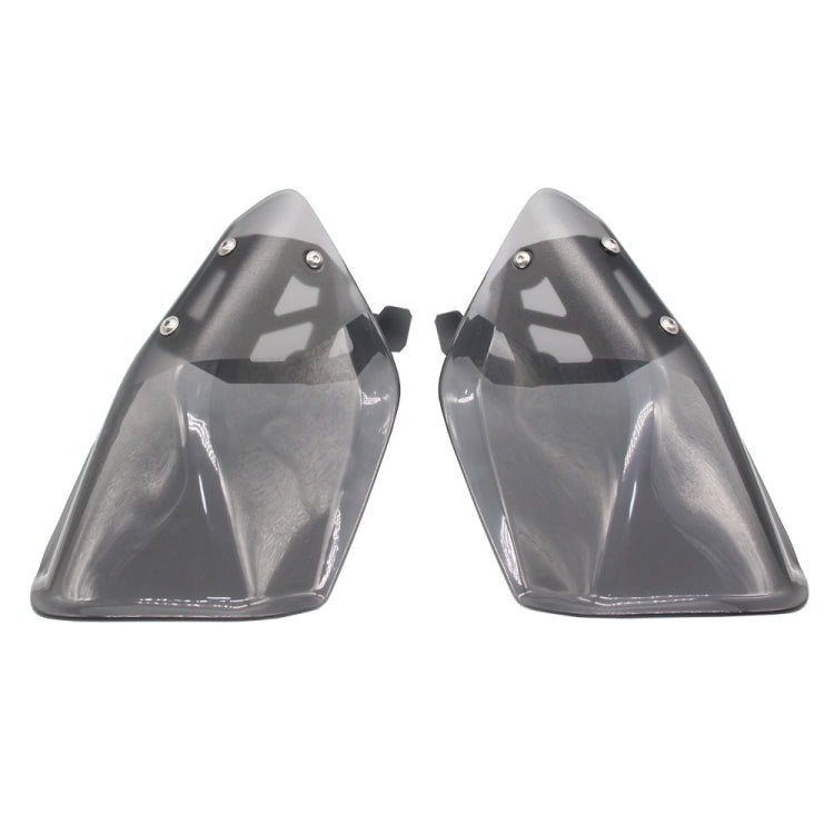 For BMW K1600B K1600GT MO-HS005 Motorcycle Windshield Hand Guards Protectors(Grey) - Ornamental Parts by PMC Jewellery | Online Shopping South Africa | PMC Jewellery