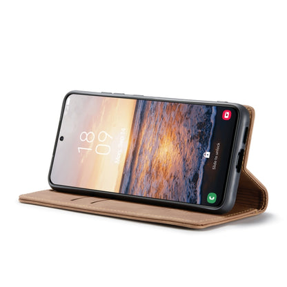 For Samsung Galaxy S23 5G CaseMe 013 Multifunctional Horizontal Flip Leather Phone Case(Brown) - Galaxy S23 5G Cases by CaseMe | Online Shopping South Africa | PMC Jewellery | Buy Now Pay Later Mobicred