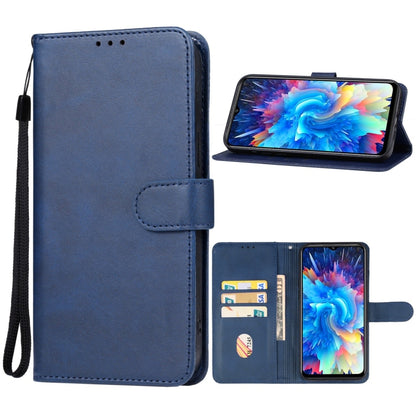 For Infinix Hot 20 5G Leather Phone Case(Blue) - Infinix Cases by PMC Jewellery | Online Shopping South Africa | PMC Jewellery