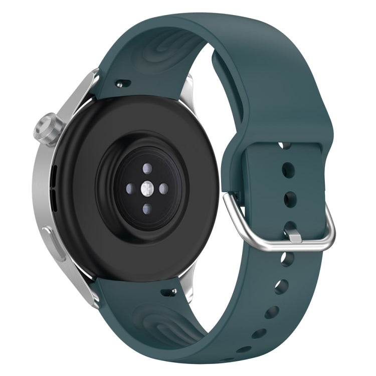 For Xiaomi Watch S2 22mm Solid Color Silicone Watch Band(Pine Green) - free shipping - PMC TechLife - Order now!