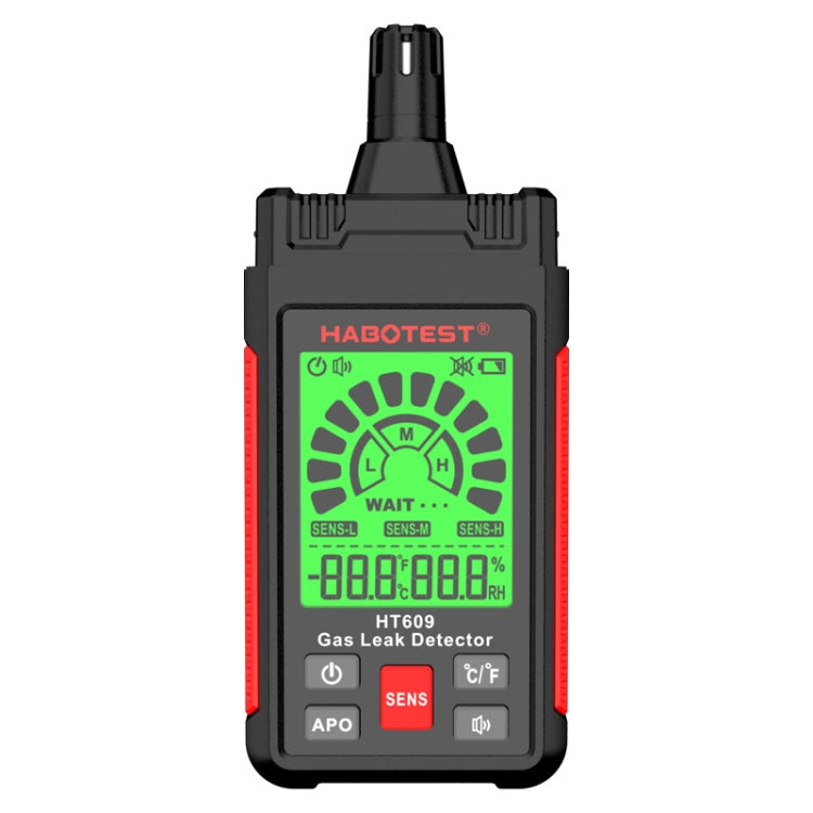 HABOTEST HT609 Portable Combustible Gas Detector - free shipping - PMC TechLife - Order now!