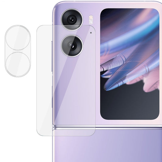 For OPPO Find N2 Flip 5G 1 Sets imak Integrated Lens Film + Glass Rear Screen Sticker - OPPO Tempered Glass by imak | Online Shopping South Africa | PMC Jewellery | Buy Now Pay Later Mobicred