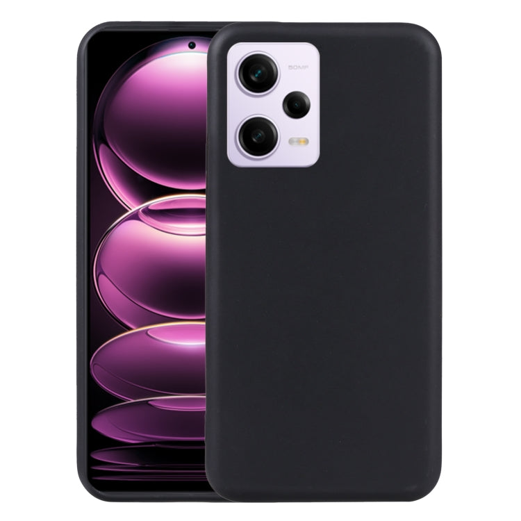 For Xiaomi Redmi Note 12 Pro 5G Global TPU Phone Case(Black) - Note 12 Pro Cases by PMC Jewellery | Online Shopping South Africa | PMC Jewellery