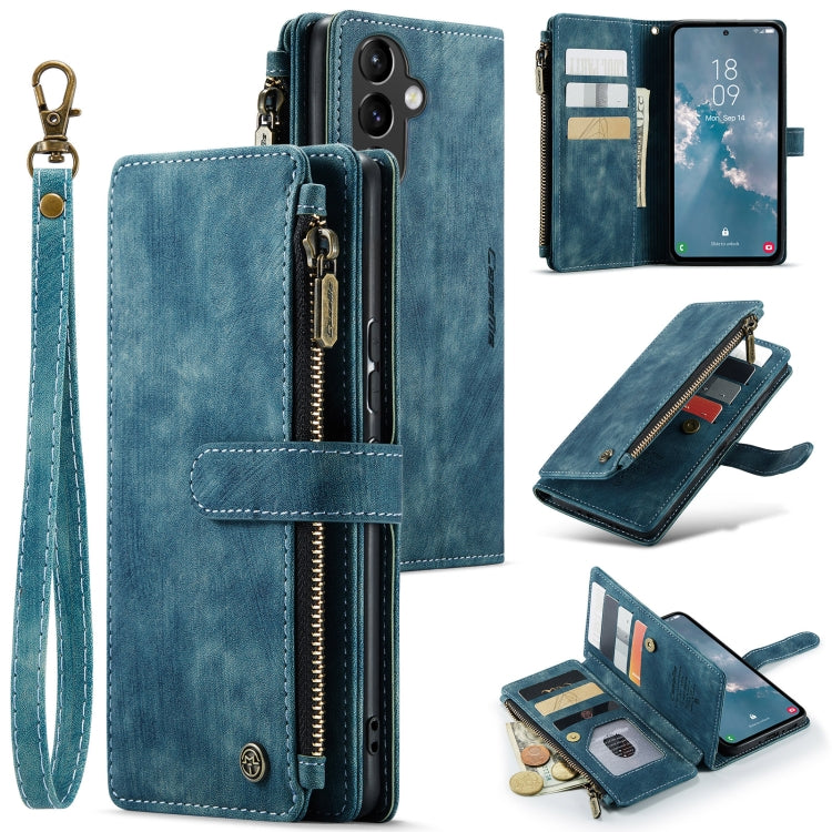 For Samsung Galaxy A54 CaseMe C30 Multifunctional Phone Leather Phone Case(Blue) - free shipping - PMC TechLife - Order now!