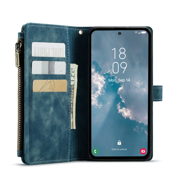 For Samsung Galaxy A54 CaseMe C30 Multifunctional Phone Leather Phone Case(Blue) - free shipping - PMC TechLife - Order now!