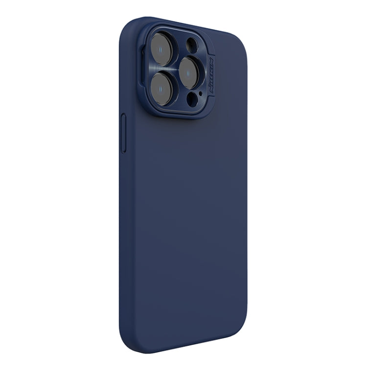 For iPhone 14 Pro Max NILLKIN Runwing Magsafe Magnetic Phone Case(Dark Blue) - iPhone 14 Pro Max Cases by NILLKIN | Online Shopping South Africa | PMC Jewellery | Buy Now Pay Later Mobicred