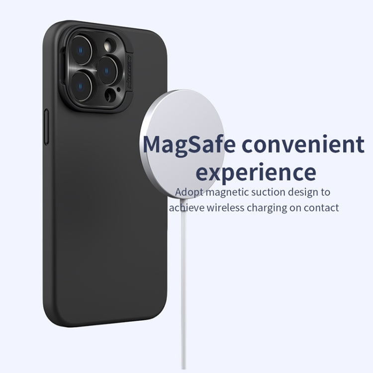 For iPhone 14 Pro Max NILLKIN Runwing Magsafe Magnetic Phone Case(Dark Blue) - iPhone 14 Pro Max Cases by NILLKIN | Online Shopping South Africa | PMC Jewellery | Buy Now Pay Later Mobicred