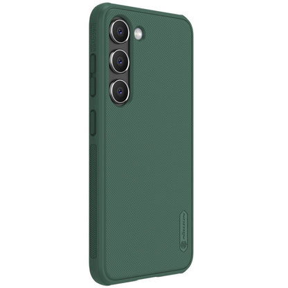 For Samsung Galaxy S23 5G NILLKIN Super Frosted Shield Pro PC + TPU Phone Case(Green) - Galaxy S23 5G Cases by NILLKIN | Online Shopping South Africa | PMC Jewellery