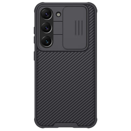 For Samsung Galaxy S23 5G NILLKIN Black Mirror Pro Series Camshield Phone Case(Black) - Galaxy S23 5G Cases by NILLKIN | Online Shopping South Africa | PMC Jewellery