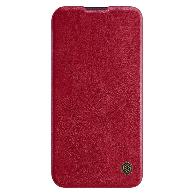 For Samsung Galaxy S23 5G NILLKIN QIN Series Pro Sliding Camera Cover Design Leather Phone Case(Red) - Galaxy S23 5G Cases by NILLKIN | Online Shopping South Africa | PMC Jewellery