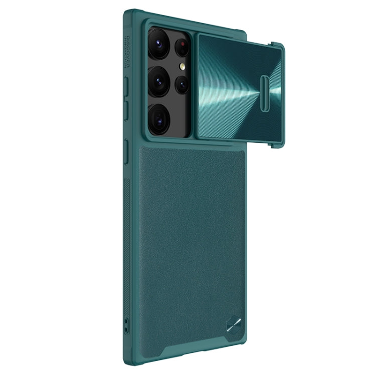 For Samsung Galaxy S23 Ultra 5G NILLKIN PC + TPU Phone Case(Green) - Galaxy S23 Ultra 5G Cases by NILLKIN | Online Shopping South Africa | PMC Jewellery