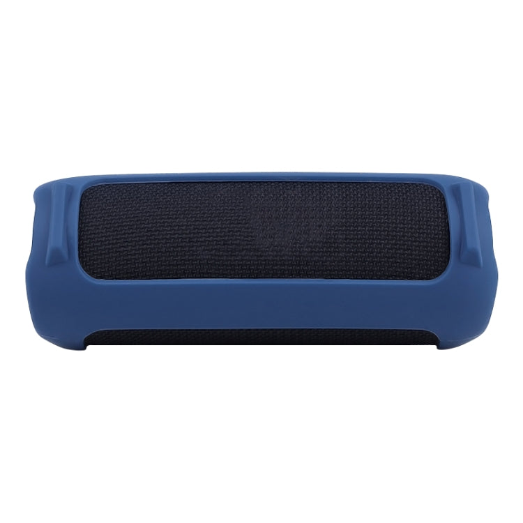 For JBL Flip 6 Bluetooth Speaker Portable Silicone Case with Shoulder Strap(Blue) - Protective Case by PMC TechLife | Online Shopping South Africa | PMC TechLife
