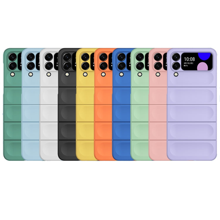 For Samsung Galaxy Z Flip4 Skin Feel Magic Shield Shockproof Phone Case(Yellow) - free shipping - PMC TechLife - Order now!