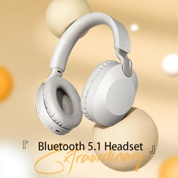 B2 Wireless Bluetooth 5.1 Foldable Noise Reduction Headset(White) - Headset & Headphone by PMC TechLife | Online Shopping South Africa | PMC TechLife