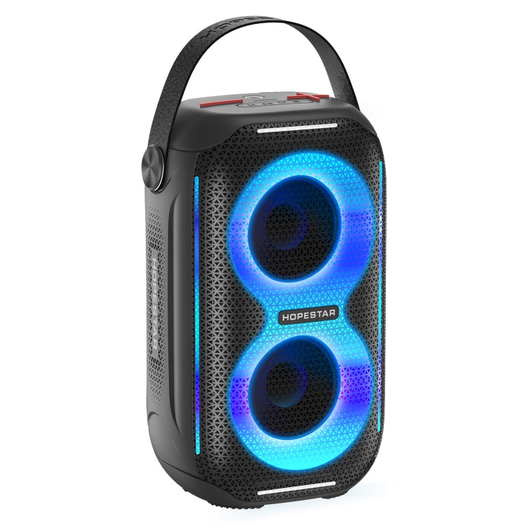 HOPESTAR Party200 mini Portable Tone Pulse RGB Light Bluetooth Speaker(Grey) - Waterproof Speaker by HOPESTAR | Online Shopping South Africa | PMC Jewellery | Buy Now Pay Later Mobicred