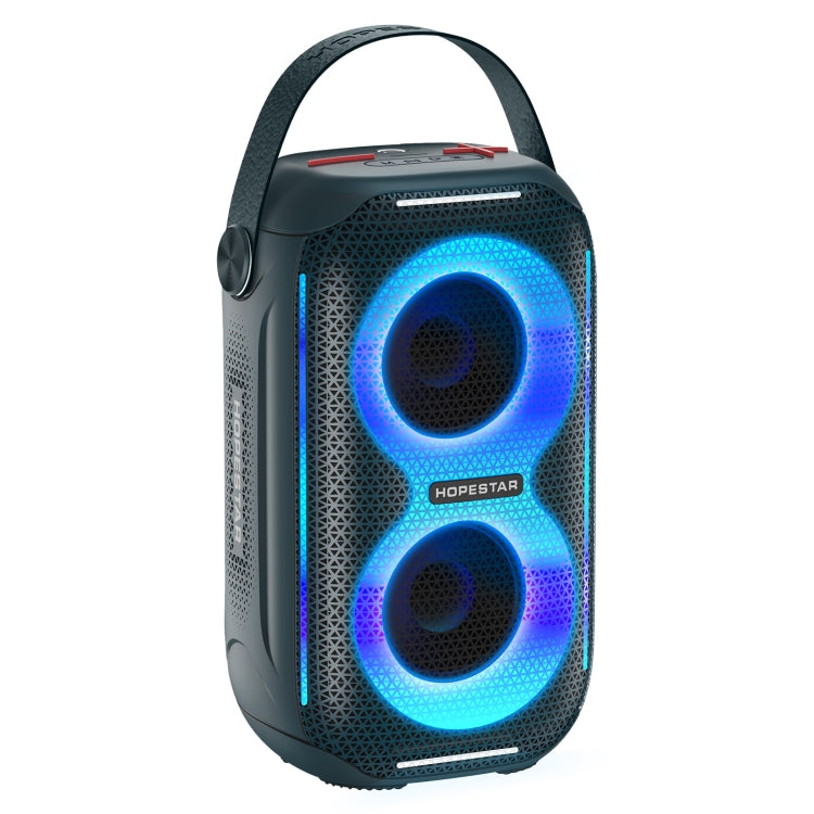 HOPESTAR Party200 mini Portable Tone Pulse RGB Light Bluetooth Speaker(Blue) - Waterproof Speaker by HOPESTAR | Online Shopping South Africa | PMC Jewellery | Buy Now Pay Later Mobicred