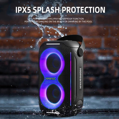 HOPESTAR Party200 mini Portable Tone Pulse RGB Light Bluetooth Speaker(Blue) - Waterproof Speaker by HOPESTAR | Online Shopping South Africa | PMC Jewellery | Buy Now Pay Later Mobicred