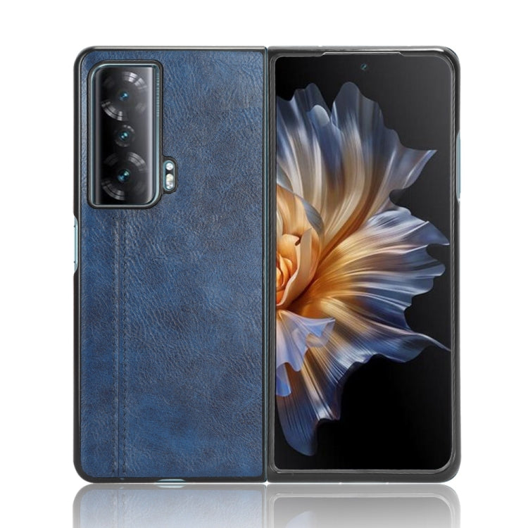 For Honor Magic Vs Sewing Cow Pattern Skin PC + PU + TPU Phone Case(Blue) - free shipping - PMC TechLife - Order now!