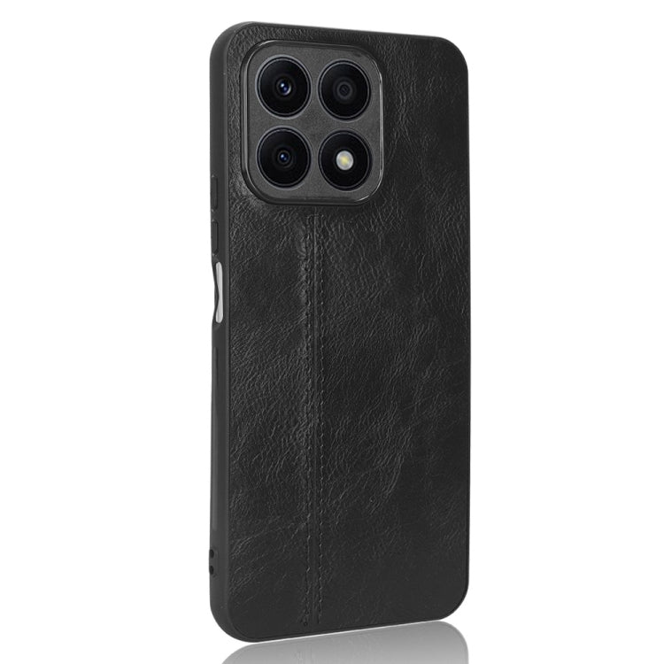 For Honor X8a Sewing Cow Pattern Skin PC + PU + TPU Phone Case(Black) - free shipping - PMC TechLife - Order now!