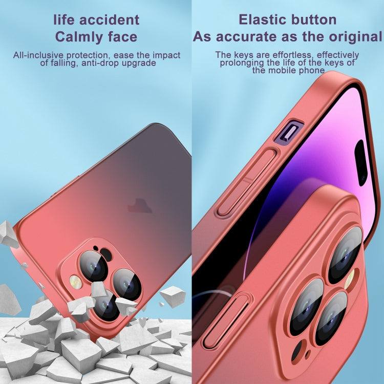 For iPhone 13 Skin Feel Frosted Gradient Phone Case(Blue) - free shipping - PMC TechLife - Order now!