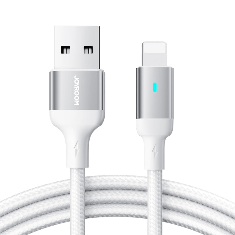 JOYROOM S-UL012A10 Extraordinary Series 2.4A USB-A to 8 Pin Fast Charging Data Cable, Cable Length:1.2m(White) - Normal Style Cable by JOYROOM | Online Shopping South Africa | PMC Jewellery | Buy Now Pay Later Mobicred