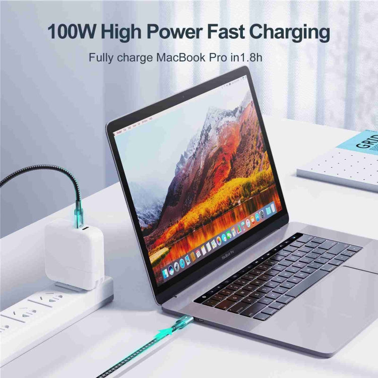 JOYROOM S-CC100A10 Extraordinary Series 100W USB-C / Type-C to USB-C / Type-C Fast Charging Data Cable, Cable Length:1.2m(White) - USB-C & Type-C Cable by JOYROOM | Online Shopping South Africa | PMC Jewellery