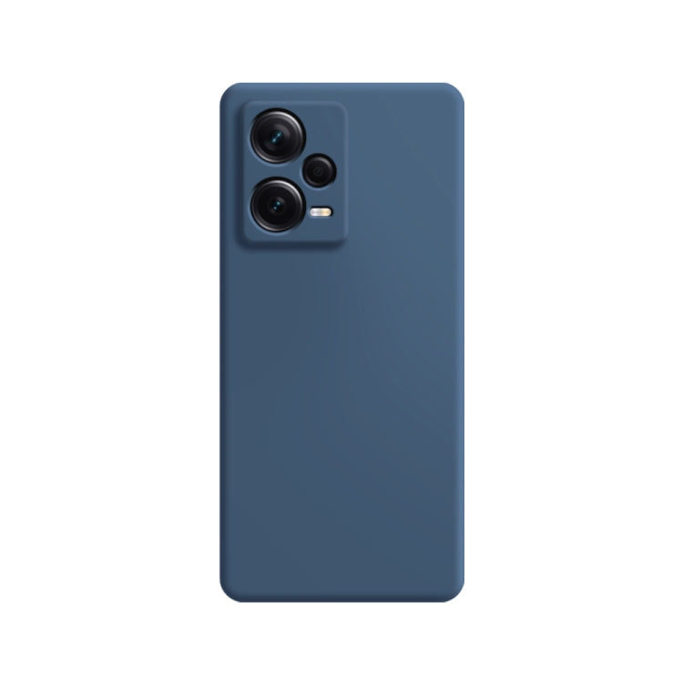 For Xiaomi Redmi Note 12 5G Global Imitation Liquid Silicone Phone Case(Blue) - Note 12 Cases by PMC Jewellery | Online Shopping South Africa | PMC Jewellery