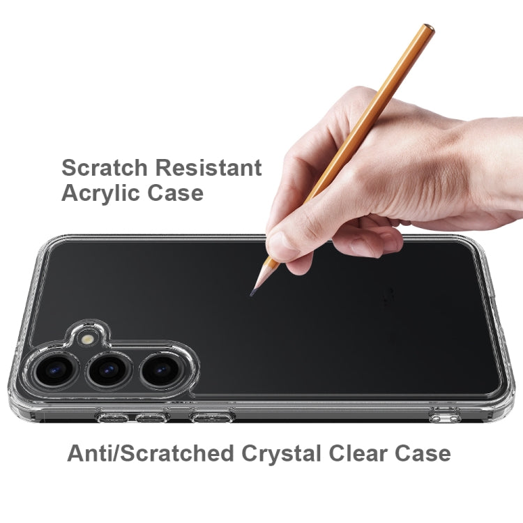 For Samsung Galaxy A55 Scratchproof Acrylic TPU Phone Case(Transparent) - free shipping - PMC TechLife - Order now!