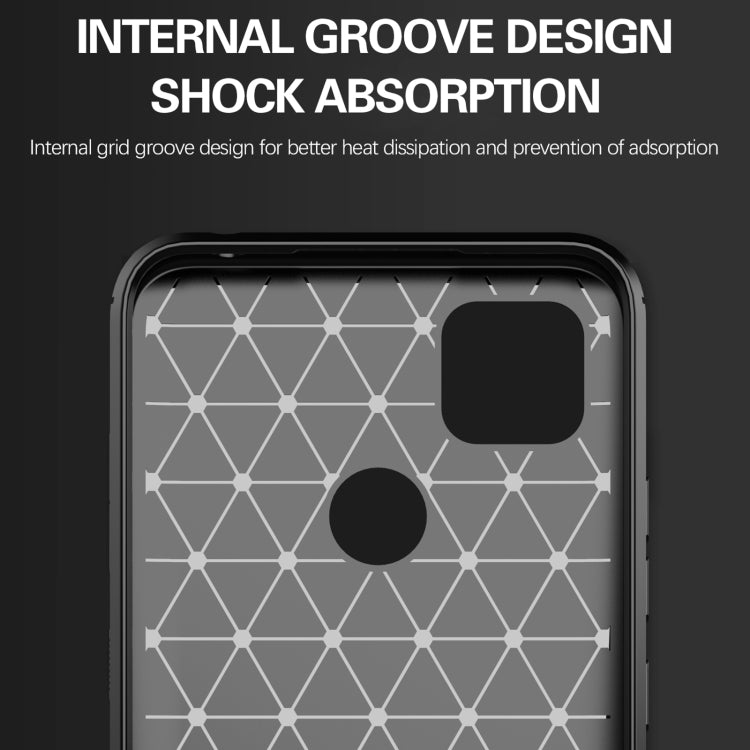 For Xiaomi Redmi 10A Brushed Texture Carbon Fiber TPU Phone Case(Black) - free shipping - PMC TechLife - Order now!